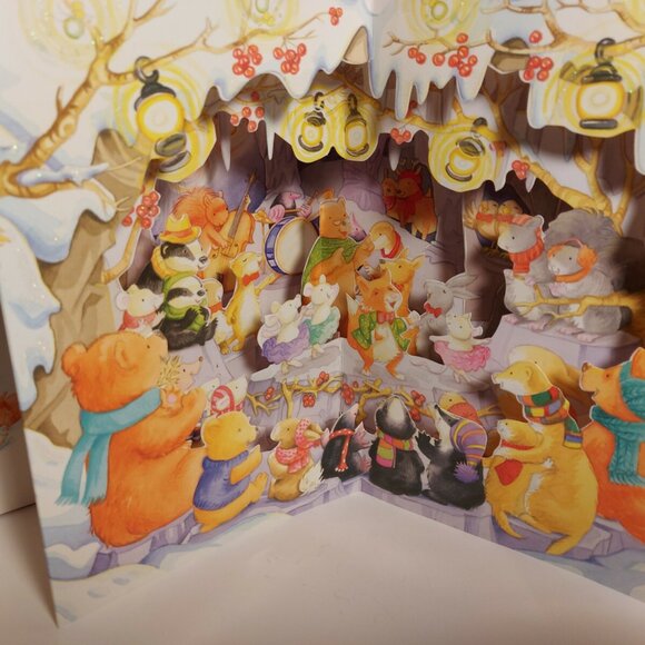 Children's pop-up book French (Paris) "AU PAYS DES HIVERS TENDRES" HC - Exel Con - Picture 6 of 9
